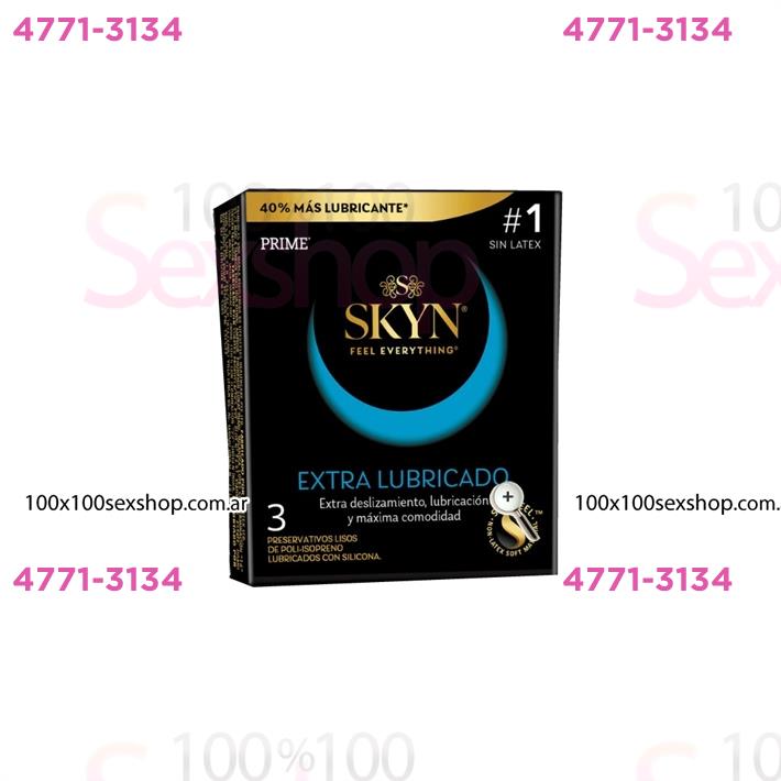 Cód: CA FP SKYN LU - Preservativos Skyn Extra Lubricados - $ 8500